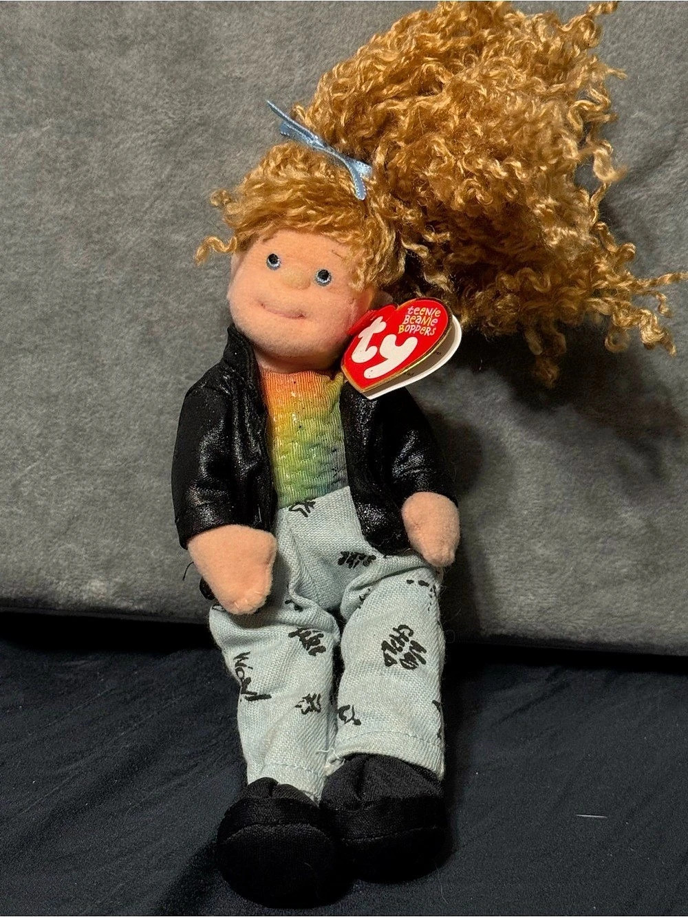Beanie Kids Paula plappertasche  the Beanie Kids Doll WT Brown & Black